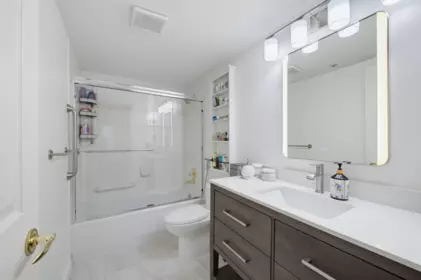 Powder Room Photo of 203 15375 17 Avenue, Surrey, BC