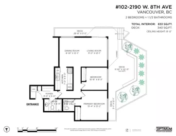 Community Amenities Photo (Clubhouse) of 102 2190 W 8th Avenue, Vancouver, BC
