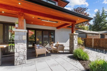 Aerial View of 2611 127a Street, Surrey, BC
