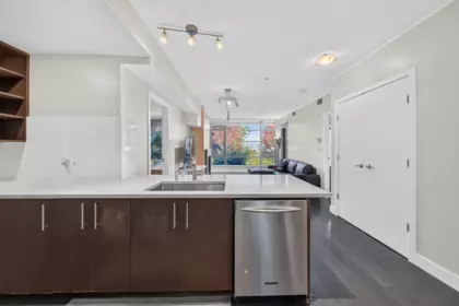 Kitchen Island Photo of 207 14300 Riverport Way, Richmond, BC