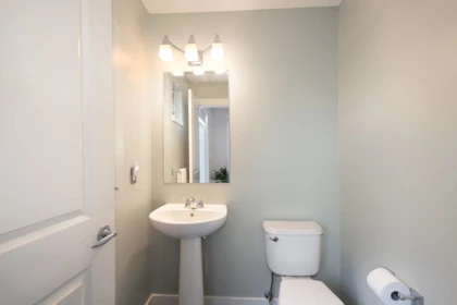Powder Room Photo of 108 2200 Panorama Drive, Port Moody, BC