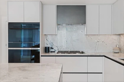 Kitchen Island Photo of 2607 583 Beach Crescent, Vancouver, BC