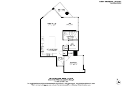 Playground / Recreational Area Near 2607 583 Beach Crescent, Vancouver, BC