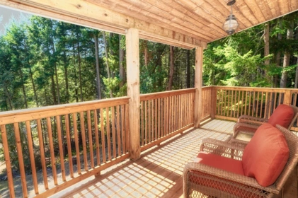 Backyard Photo of 362 Barque Road, Mayne Island, BC