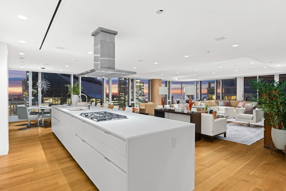 Living Room Photo of 4602 1011 W Cordova Street, Vancouver, BC