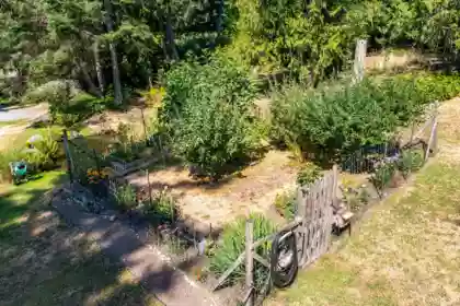 Aerial View of 419 Clanton Road, Galiano Island, BC