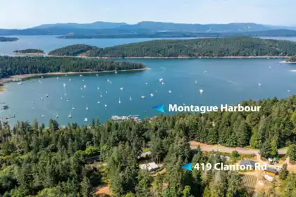 419 Clanton Road, Galiano Island, BC, Galiano Island — Single Family Residence for sale