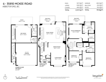6 35810 Mckee Road, Abbotsford, BC, Abbotsford — Townhouse for sale