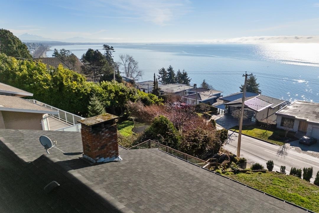 Aerial View of 14310 Sunset Drive, White Rock, BC