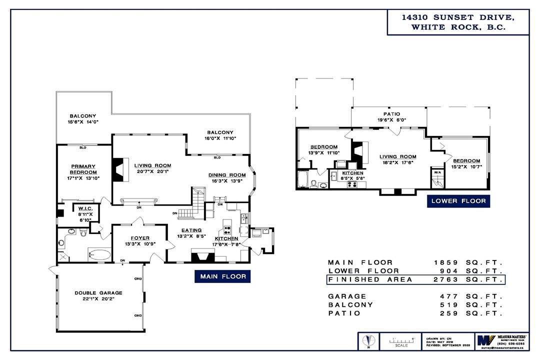 Exterior Rear Photo of 14310 Sunset Drive, White Rock, BC