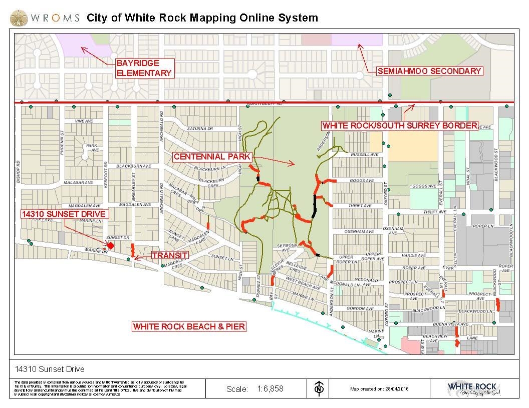 Primary Bedroom Photo of 14310 Sunset Drive, White Rock, BC