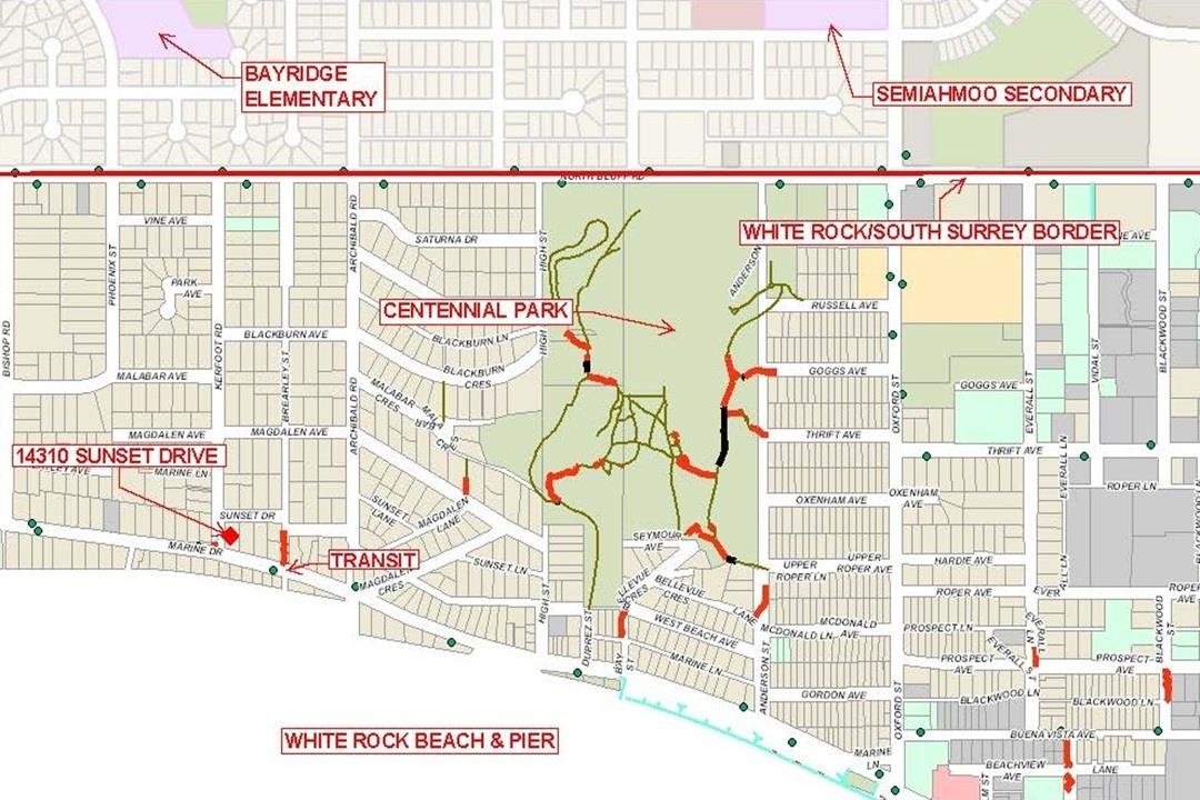 Primary Bedroom Photo of 14310 Sunset Drive, White Rock, BC