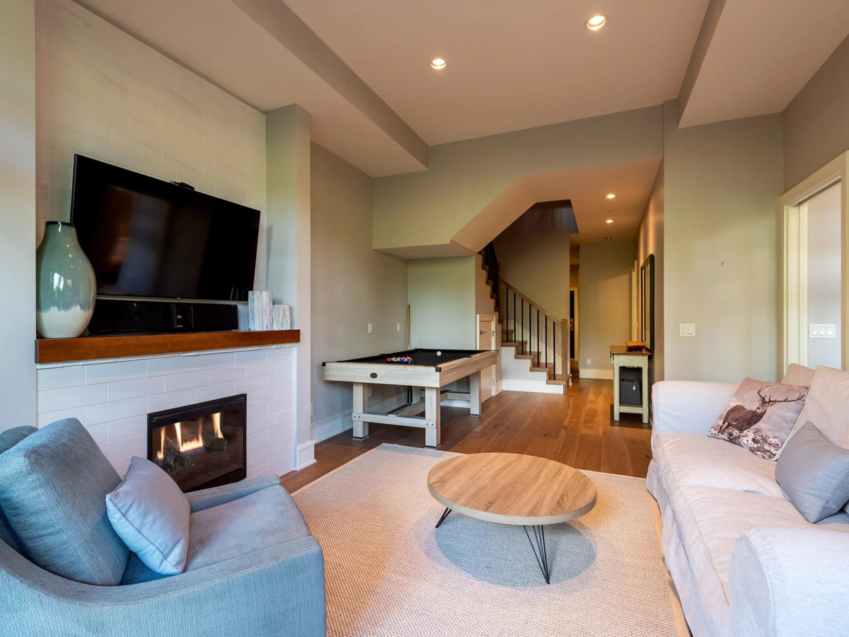 Basement Recreation Room Photo of 25 7124 Nancy Greene Drive, Whistler, BC