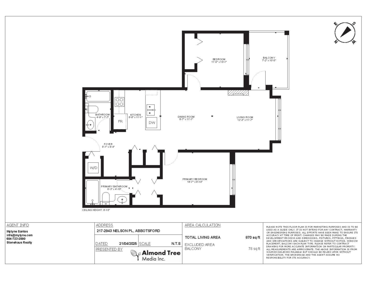 Loft / Bonus Room Photo of 217 2943 Nelson Place, Abbotsford, BC