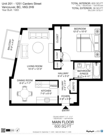 201 1251 Cardero Street, Vancouver, BC