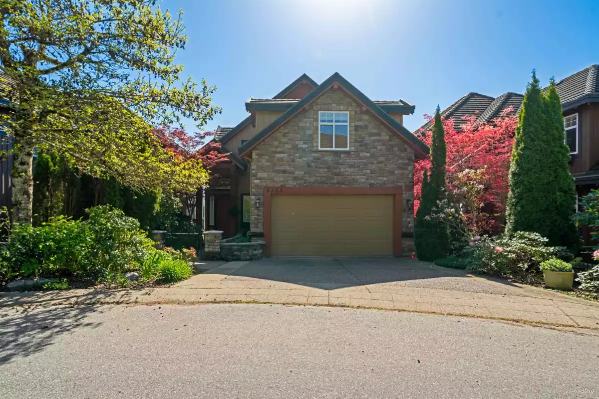 Exterior Front Photo of 3235 Chartwell Lane, Coquitlam, BC