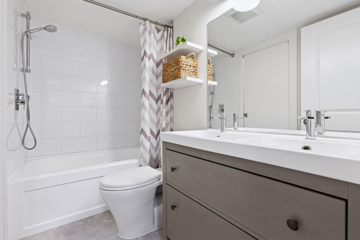 Basement Recreation Room Photo of 104 1365 W 4th Avenue, Vancouver, BC