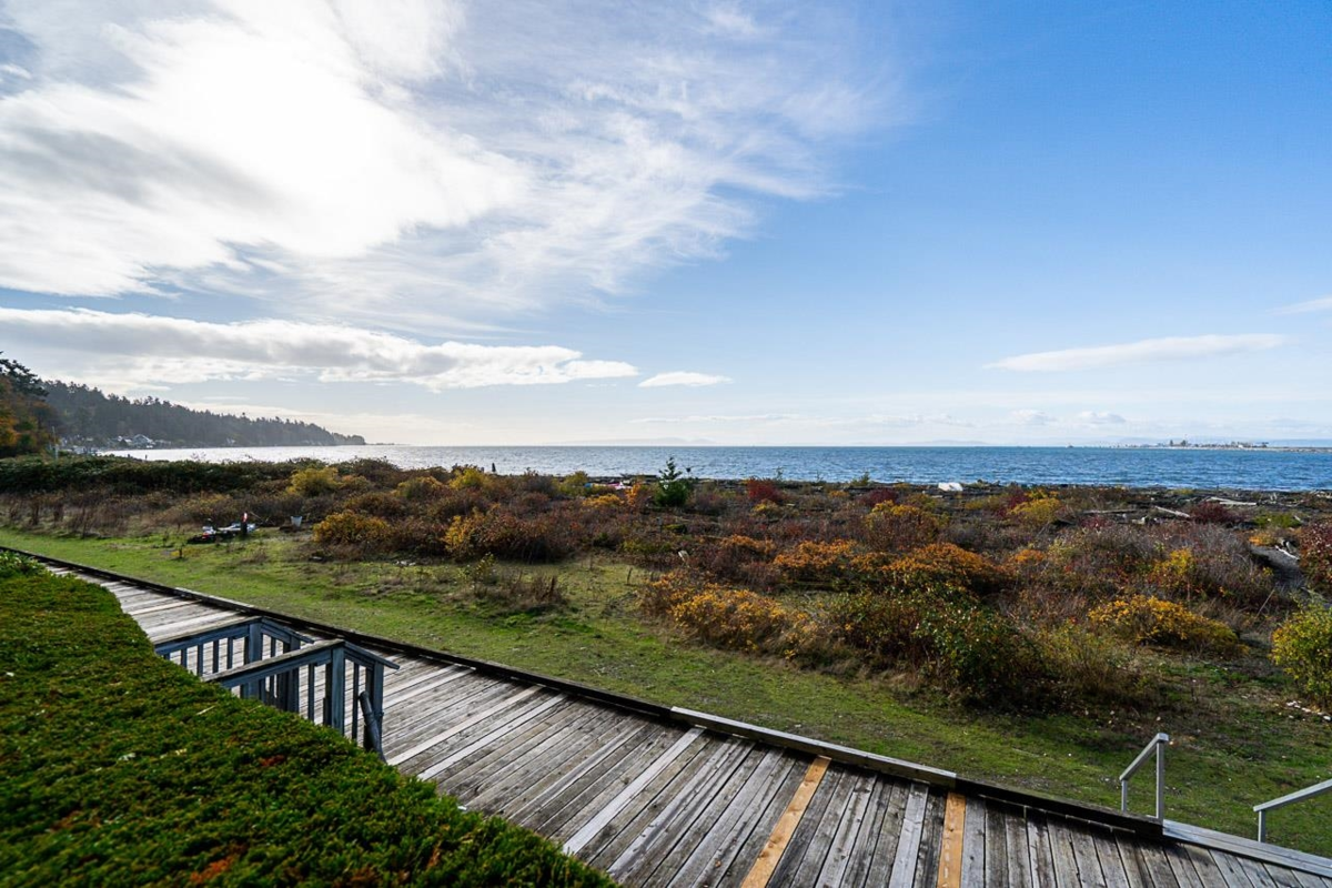 Backyard Photo of 107 1120 Tsatsu Shores Drive, Delta, BC