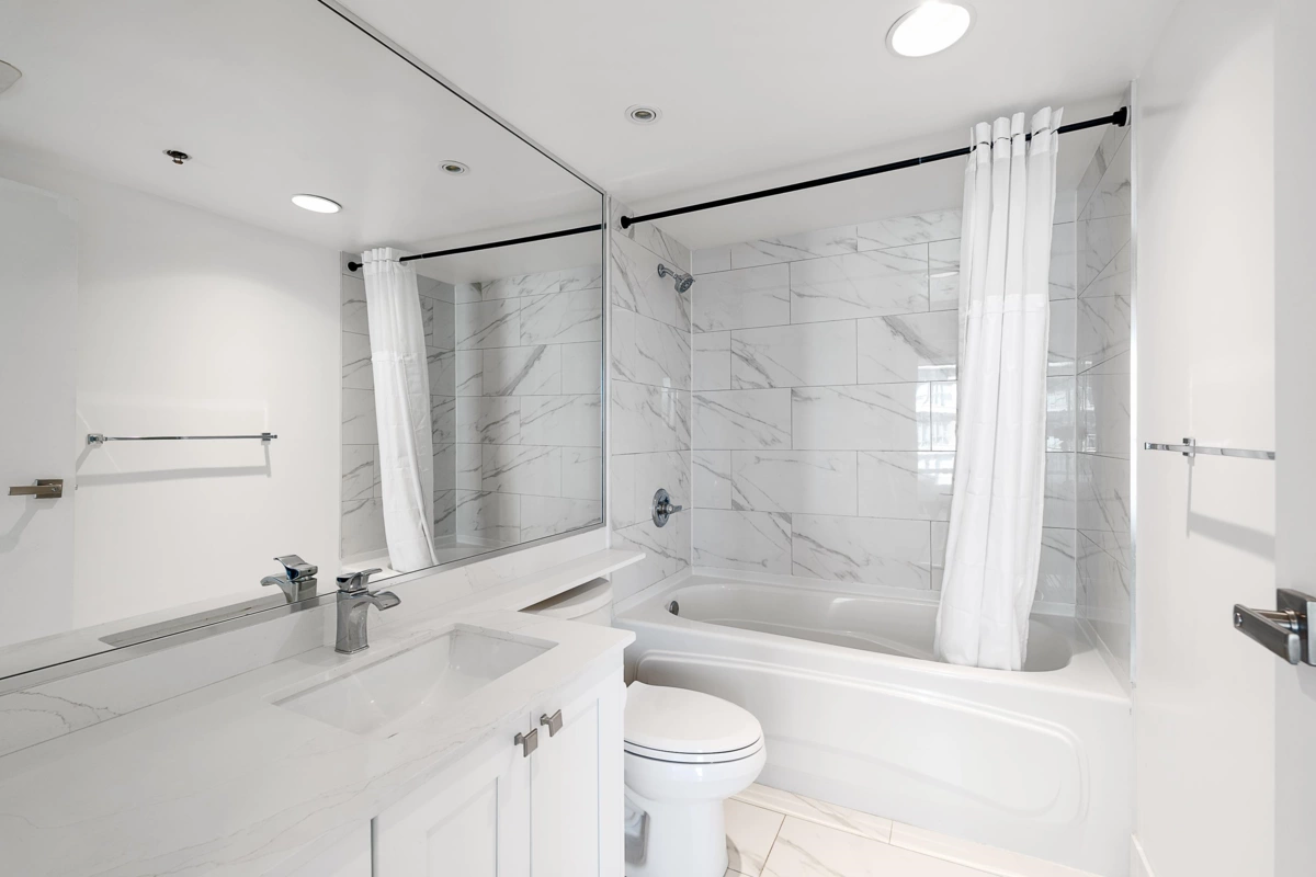 Basement Recreation Room Photo of 1202 1383 Marinaside Crescent, Vancouver, BC