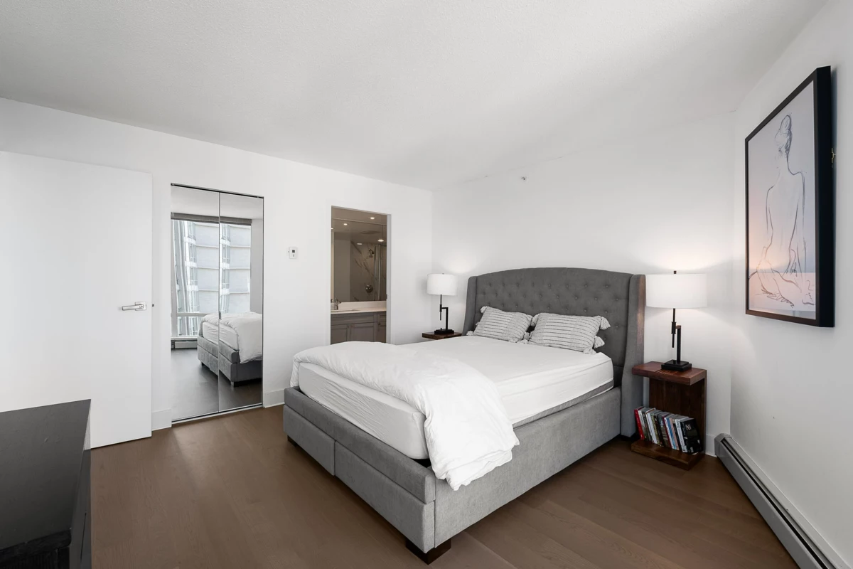 Bedroom 3 Photo of 1202 1383 Marinaside Crescent, Vancouver, BC