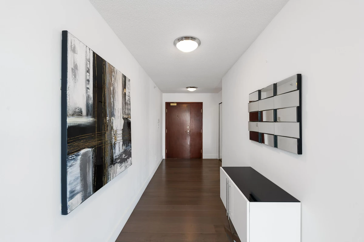 Hallway Photo of 1202 1383 Marinaside Crescent, Vancouver, BC