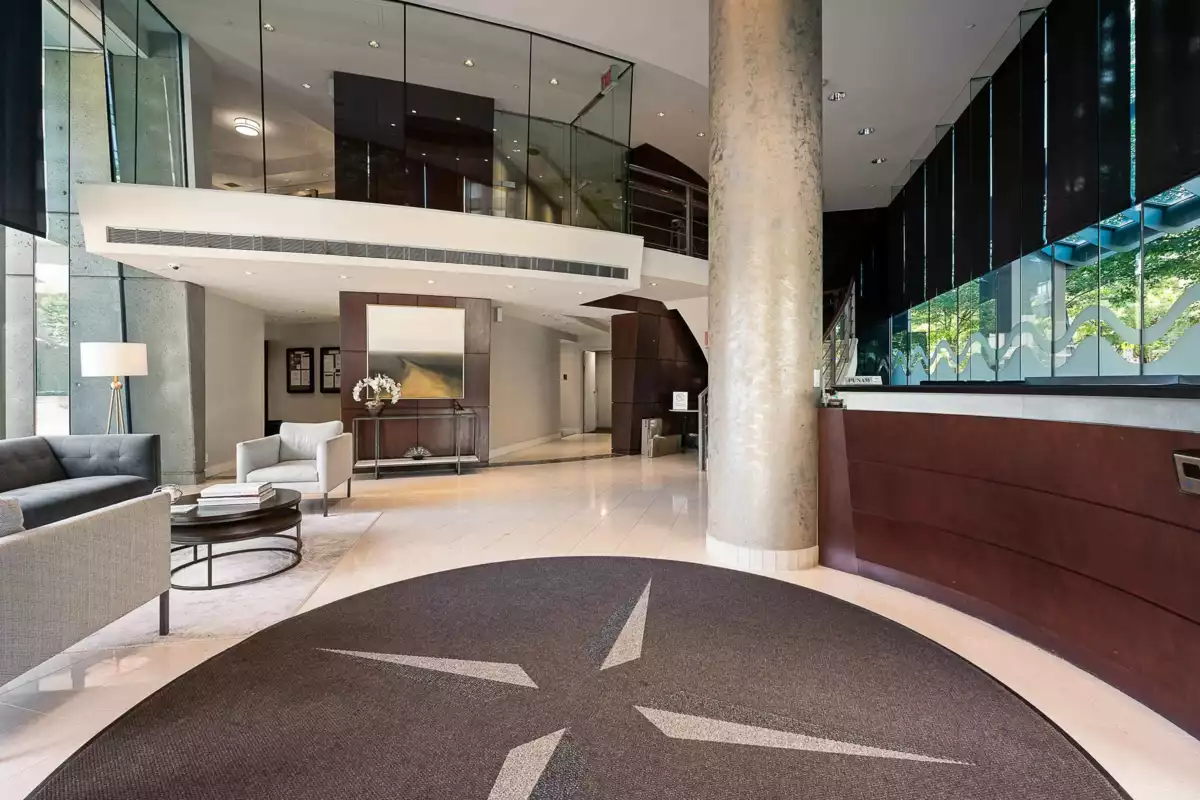 Outdoor Deck Photo of 1202 1383 Marinaside Crescent, Vancouver, BC