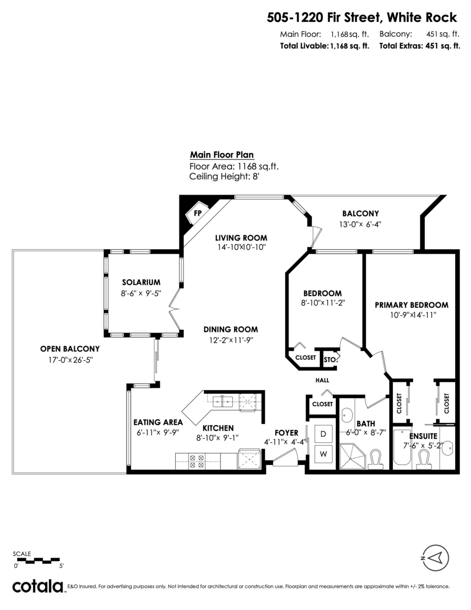 Fitness Center Photo Near 505 1220 Fir Street, White Rock, BC