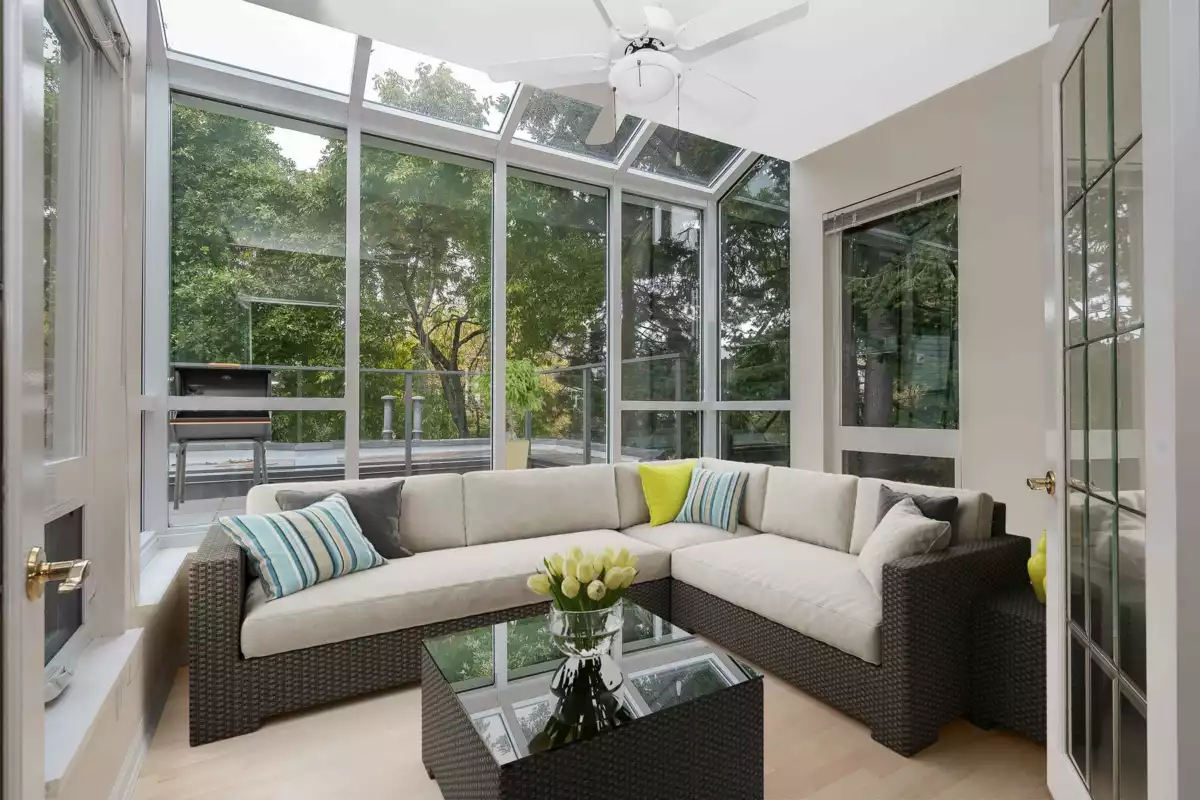 Living Room Photo of 505 1220 Fir Street, White Rock, BC