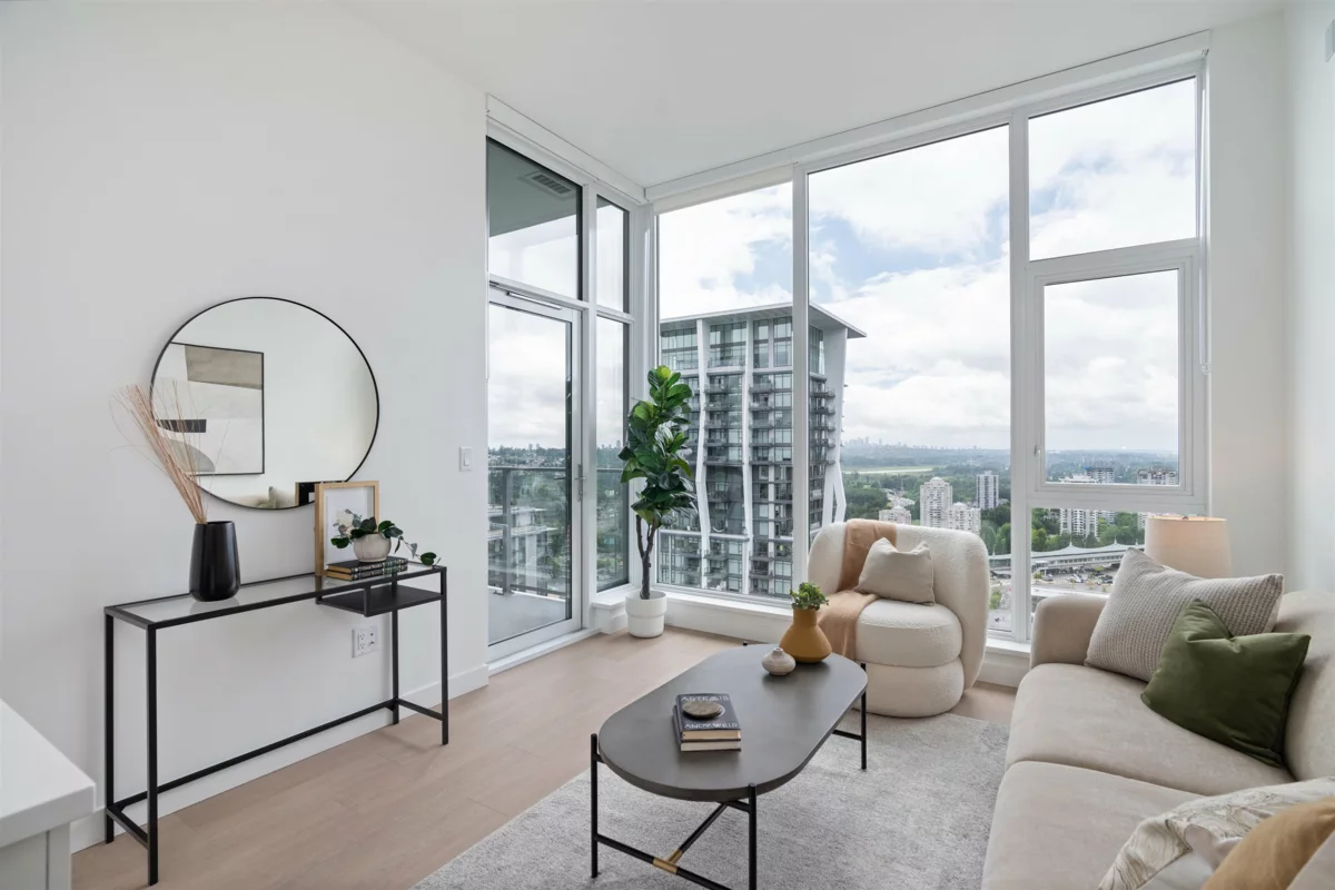 Living Room Photo of 2507 555 Sydney Avenue, Coquitlam, BC