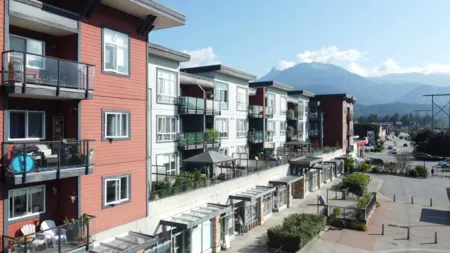 Outdoor Patio Photo of 215 40437 Tantalus Road, Squamish, BC