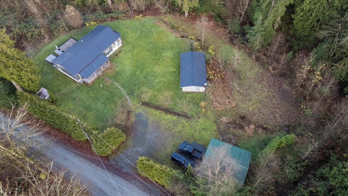Aerial View of 6800 Hinkley Road, Chilliwack, BC