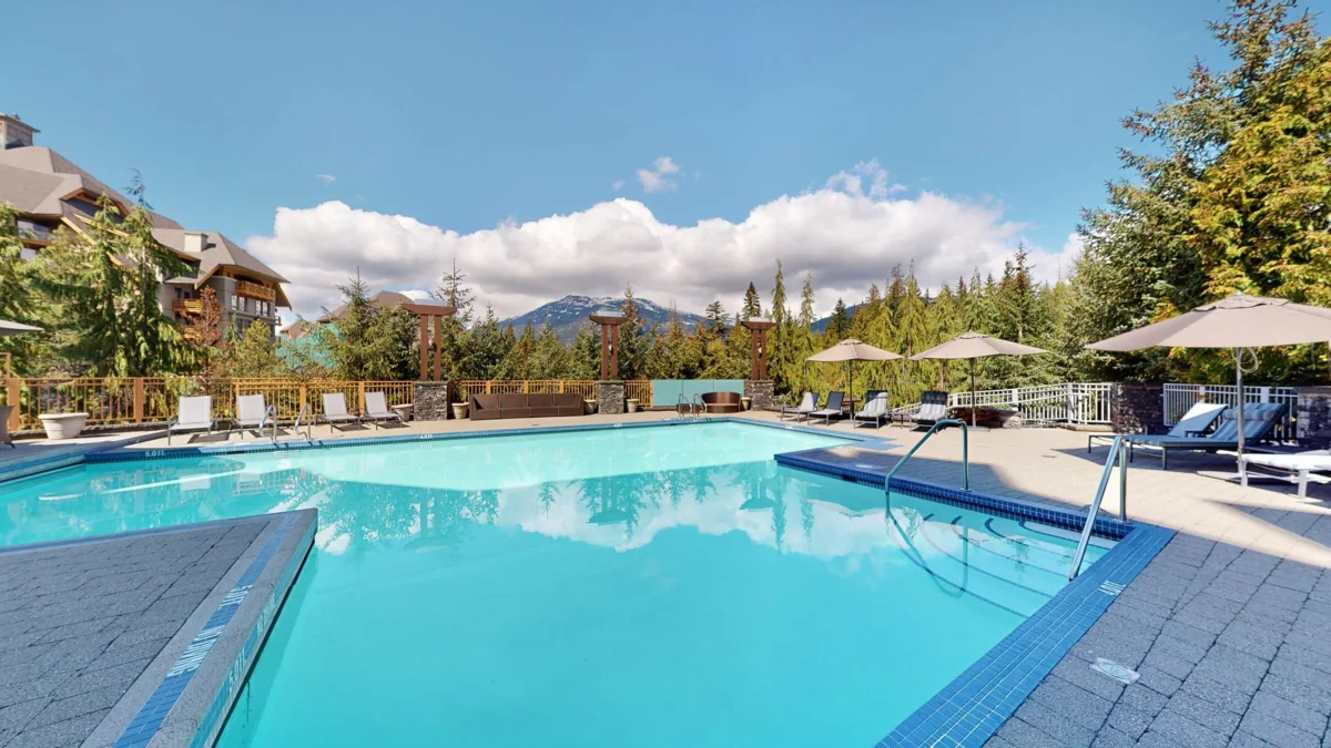 Aerial View of 52 4617 Blackcomb Way, Whistler, BC