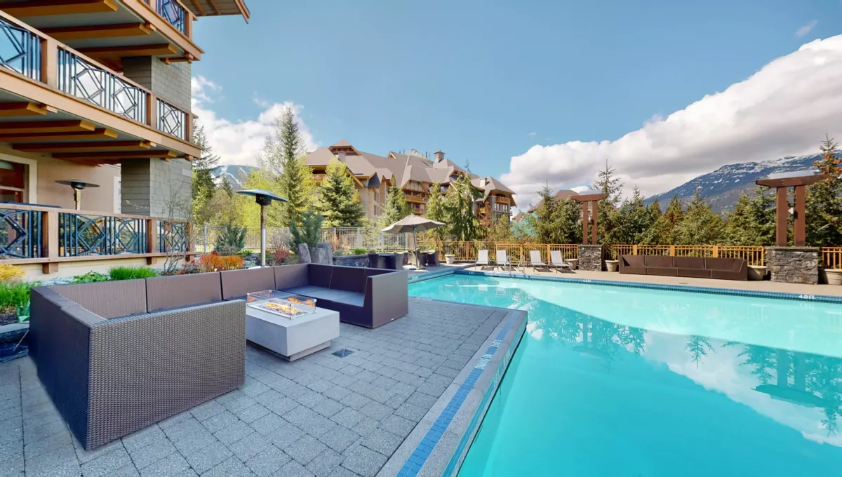 Outdoor Kitchen Photo of 52 4617 Blackcomb Way, Whistler, BC