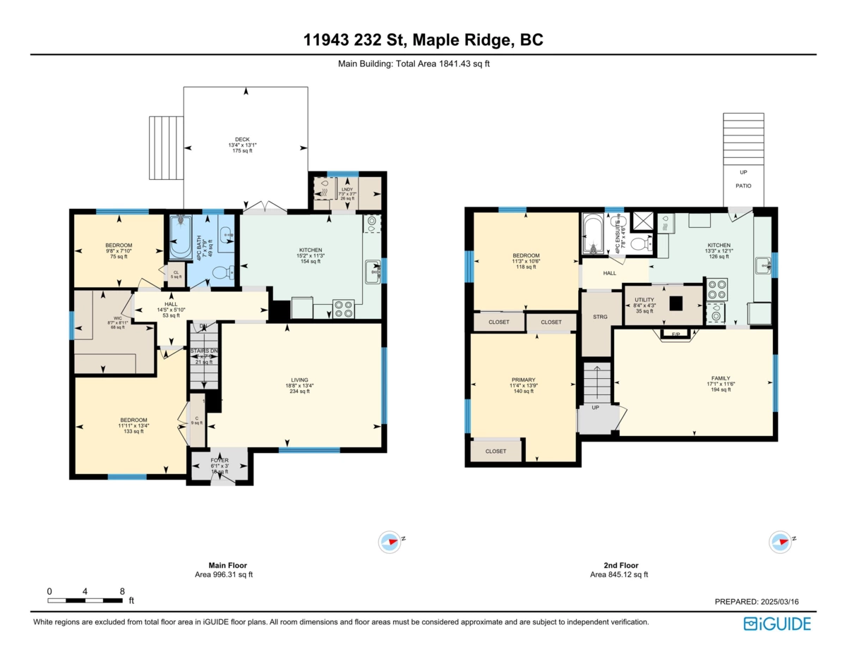 Staircase Photo of 11943 232 Street, Maple Ridge, BC