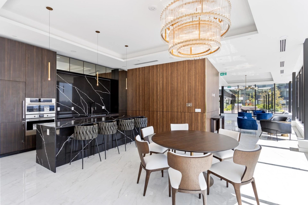 Outdoor Kitchen Photo of 703 135 E 13th Street, North Vancouver, BC