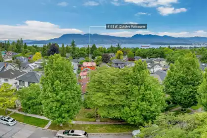 4133 W 12th Avenue, Vancouver, BC, Point Grey — 3 bed single family residence for sale