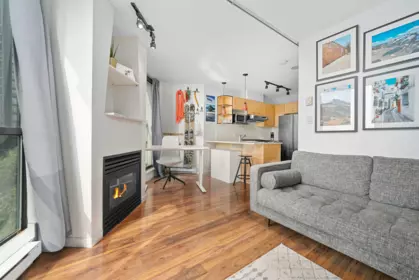 Family Room Photo of 603 501 Pacific Street, Vancouver, BC