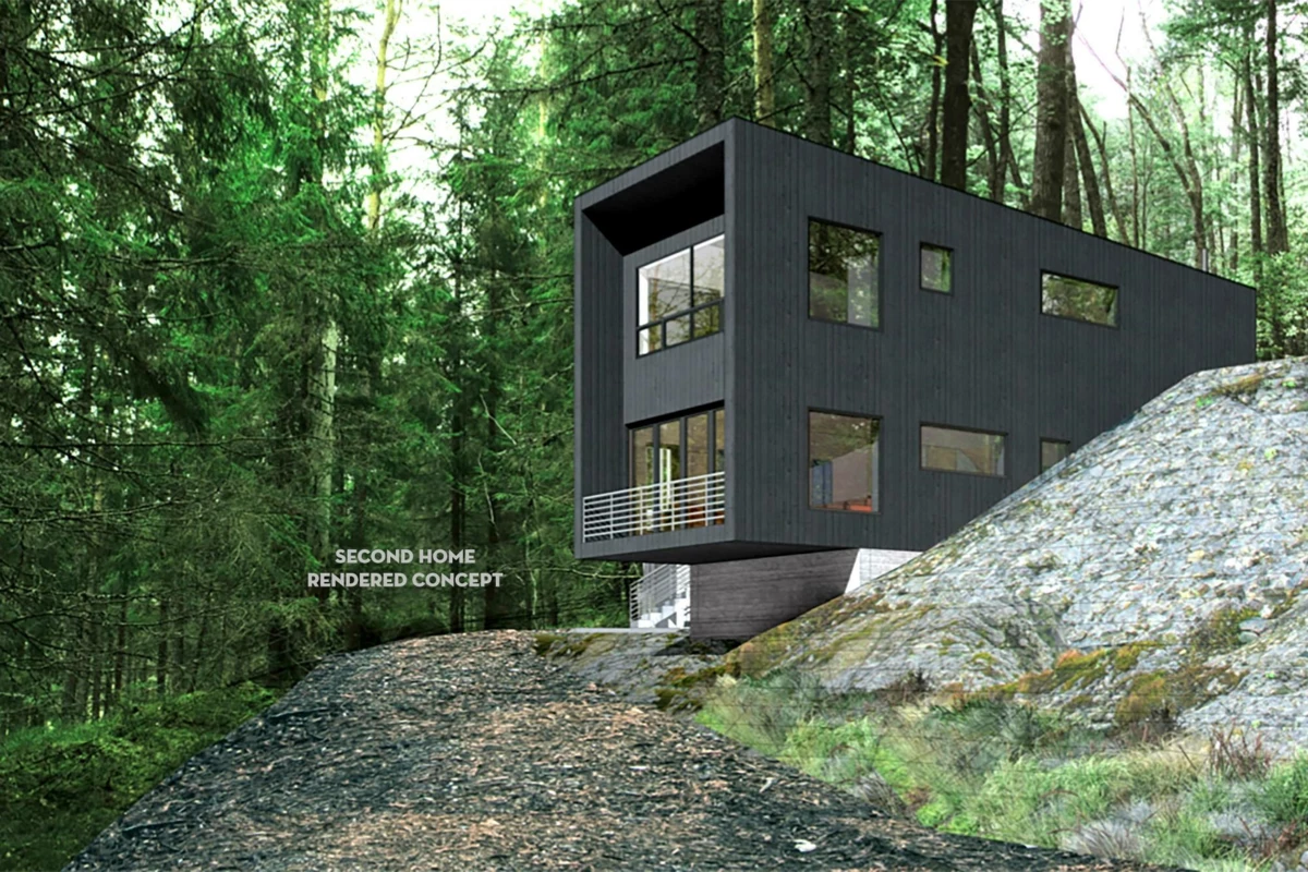 Living Room Photo of 1290 Cowan Point Drive, Bowen Island, BC