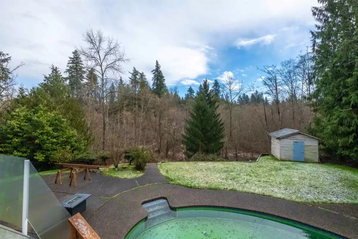 Aerial View of 4570 Maysfield Crescent, Langley, BC