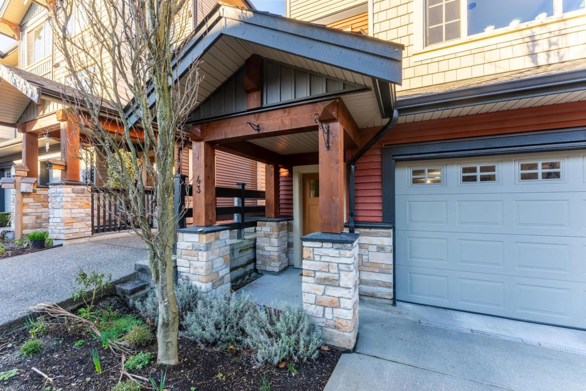 Exterior Rear Photo of 43 11305 240 Street, Maple Ridge, BC