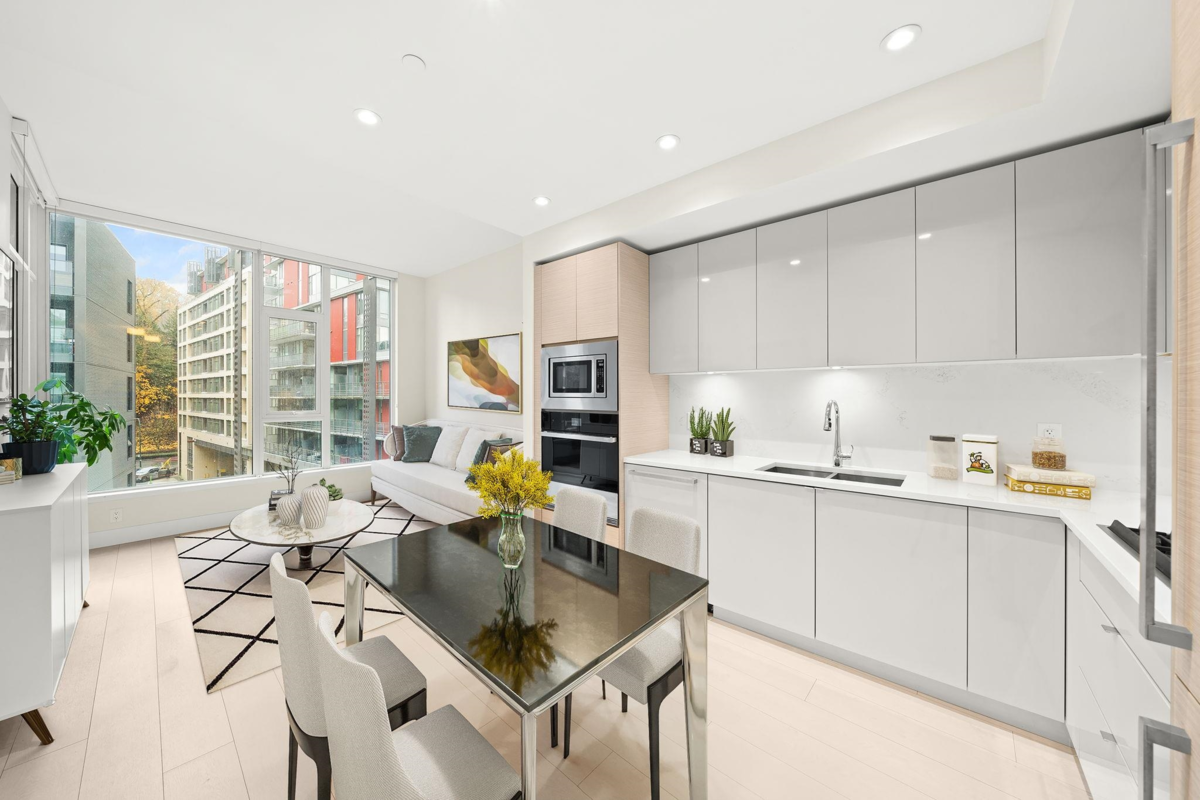 Exterior Rear Photo of 519 3438 Sawmill Crescent, Vancouver, BC