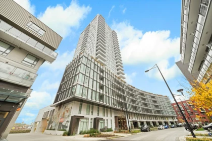 519 3438 Sawmill Crescent, Vancouver, BC, South Marine — 1 bed apartment/condo for sale