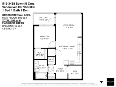 519 3438 Sawmill Crescent, Vancouver, BC
