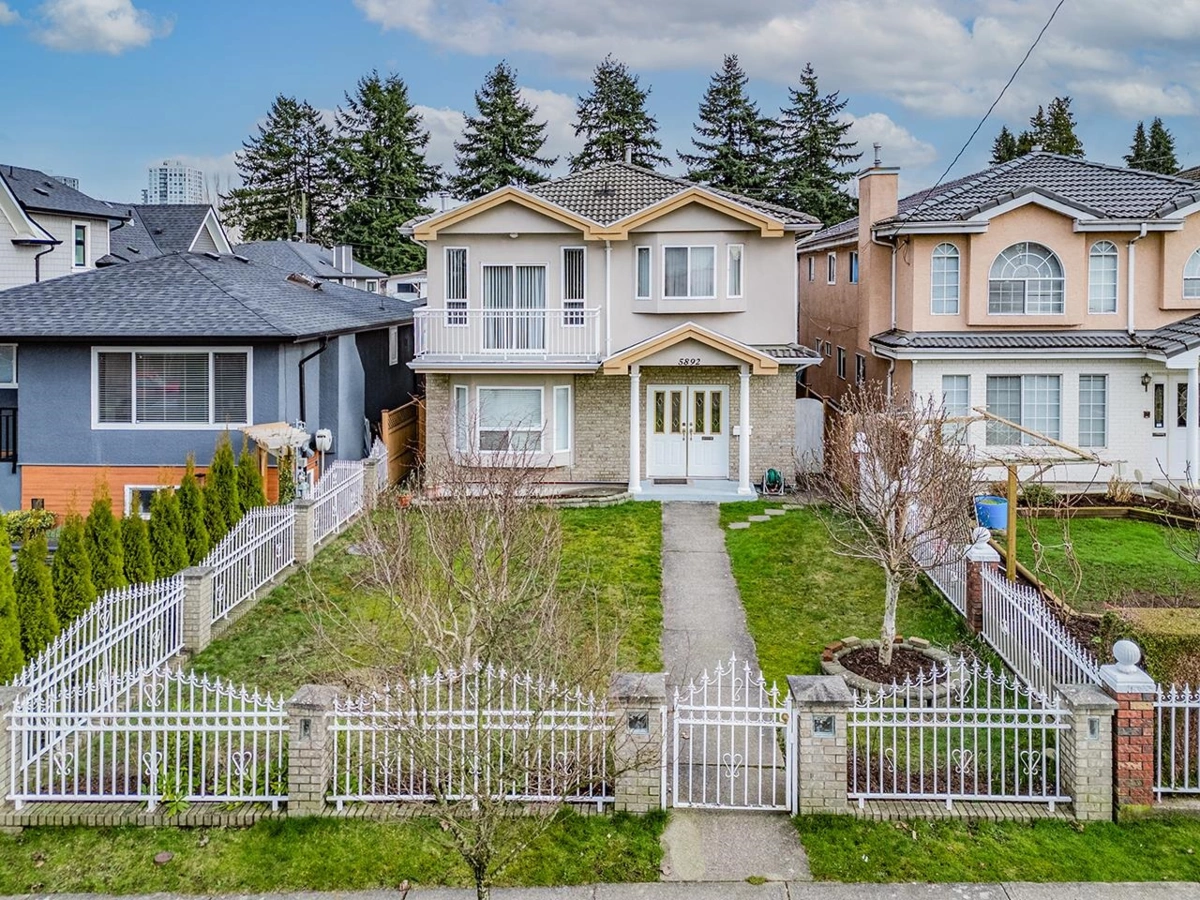Exterior Rear Photo of 5892 Tyne Street, Vancouver, BC
