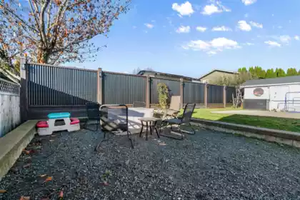Backyard Photo of 5865 Carter Road, Chilliwack, BC