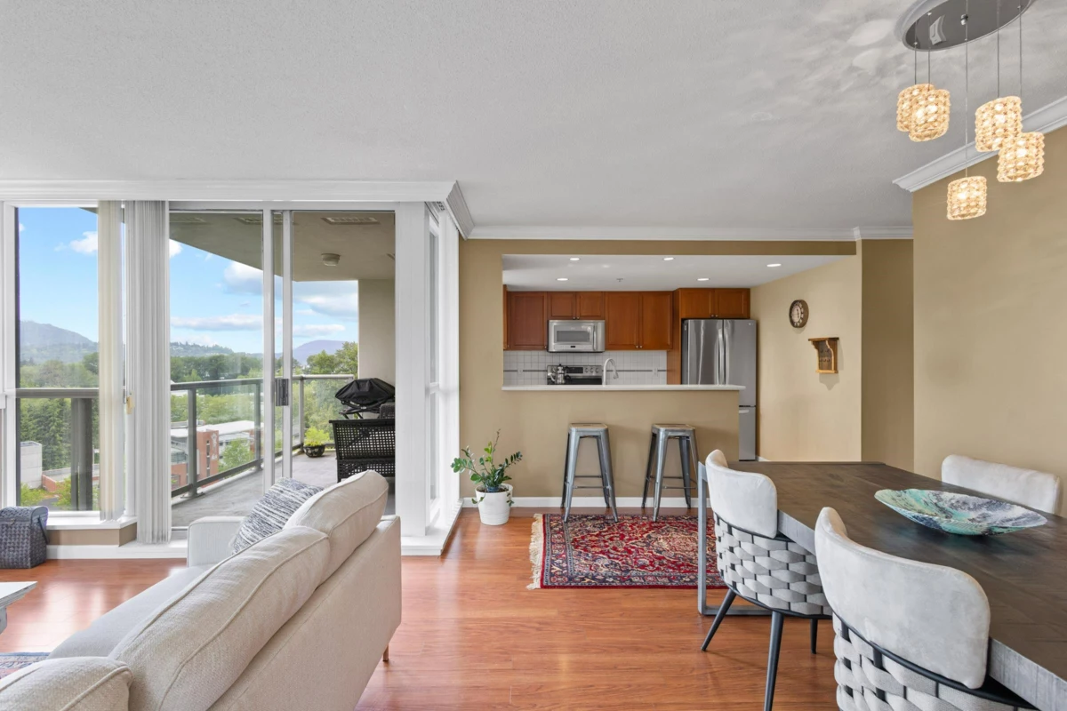 Exterior Rear Photo of 903 235 Guildford Way, Port Moody, BC