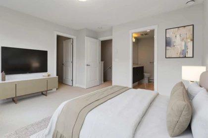 Basement Recreation Room Photo of 59 5510 Admiral Way, Ladner, BC
