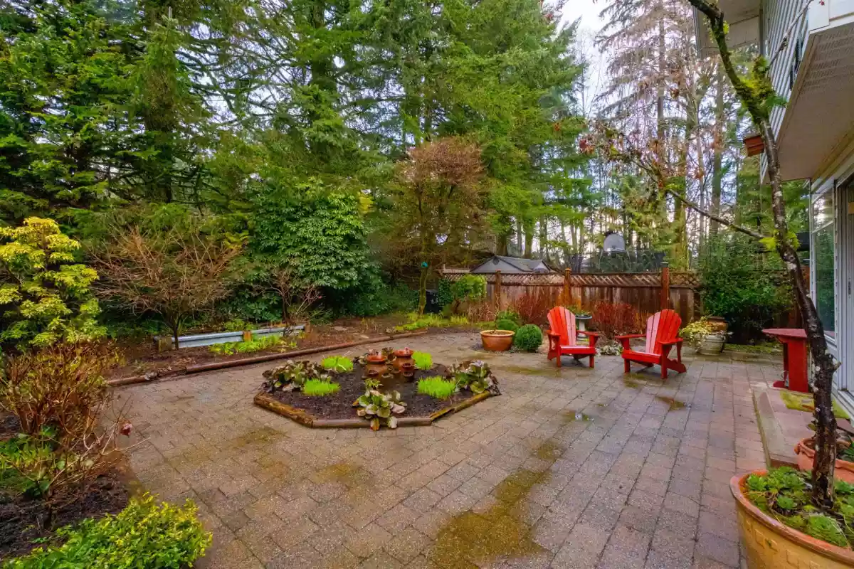 Aerial View of 1485 Percy Court, North Vancouver, BC