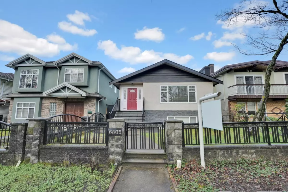 Exterior Rear Photo of 6805 Sherbrooke Street, Vancouver, BC