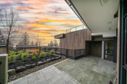 Backyard Photo of 307 3963 Uplands Way, West Vancouver, BC